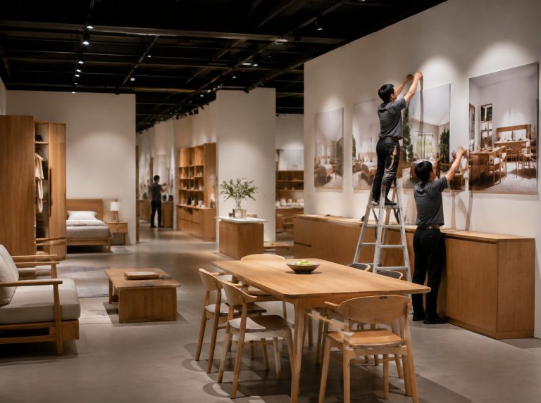 庆城县企业展厅与文化墙设计施工